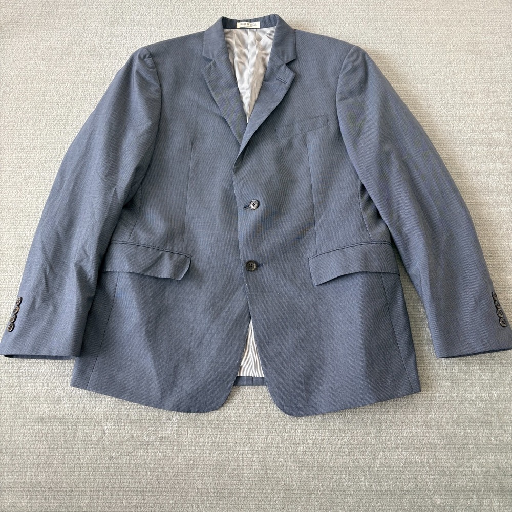 Todd Snyder Blazer Mens 40R Wool Mayfair Fit Twill Blue Sport Coat Jacket